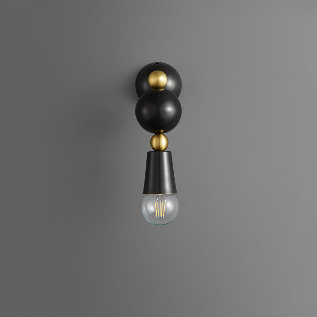 Spindle Wall Light 3.9", Bedroom Wall Sconce, detail 8