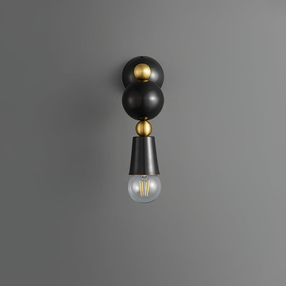 Spindle Wall Light 3.9", Bedroom Wall Sconce, detail 8