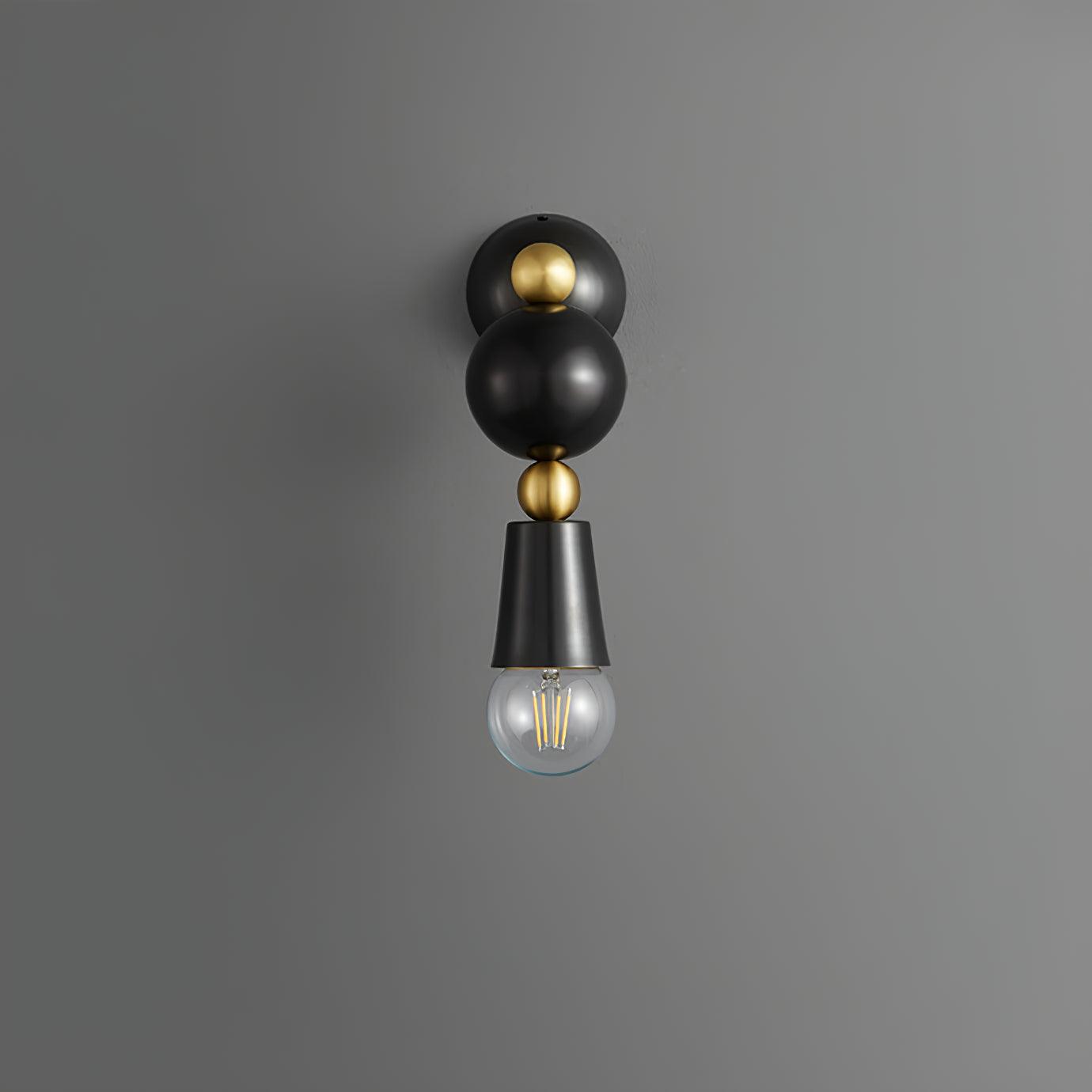Spindle Wall Light 3.9", Bedroom Wall Sconce, detail 8