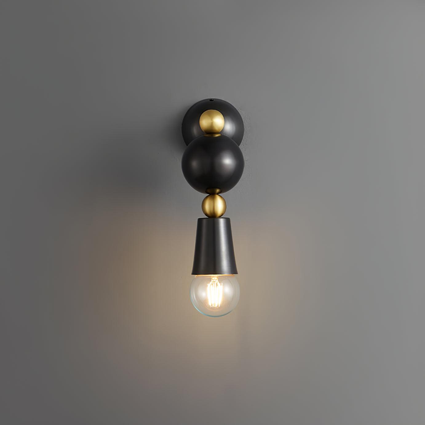 Spindle Wall Light 3.9", Bedroom Wall Sconce, detail 9