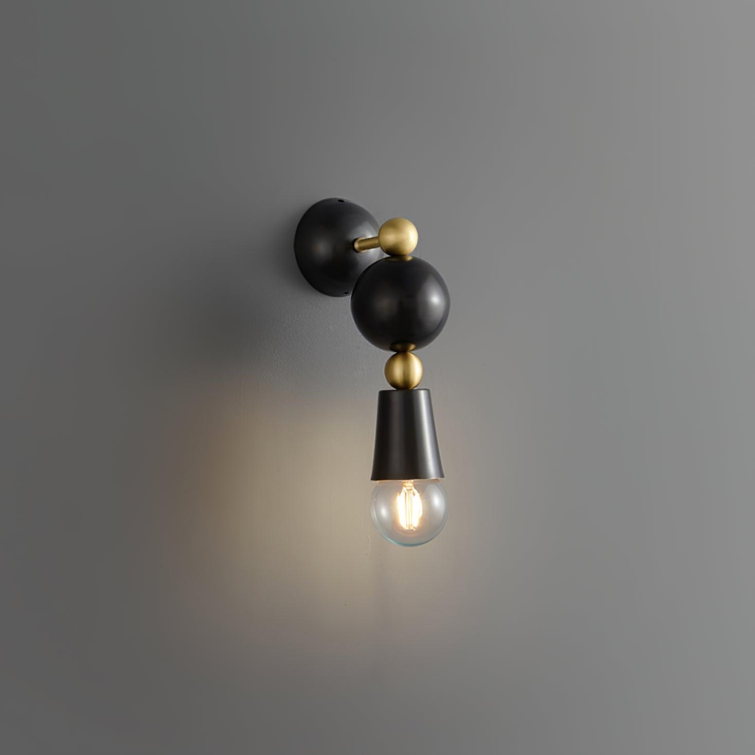 Spindle Wall Light 3.9", Bedroom Wall Sconce, detail 10