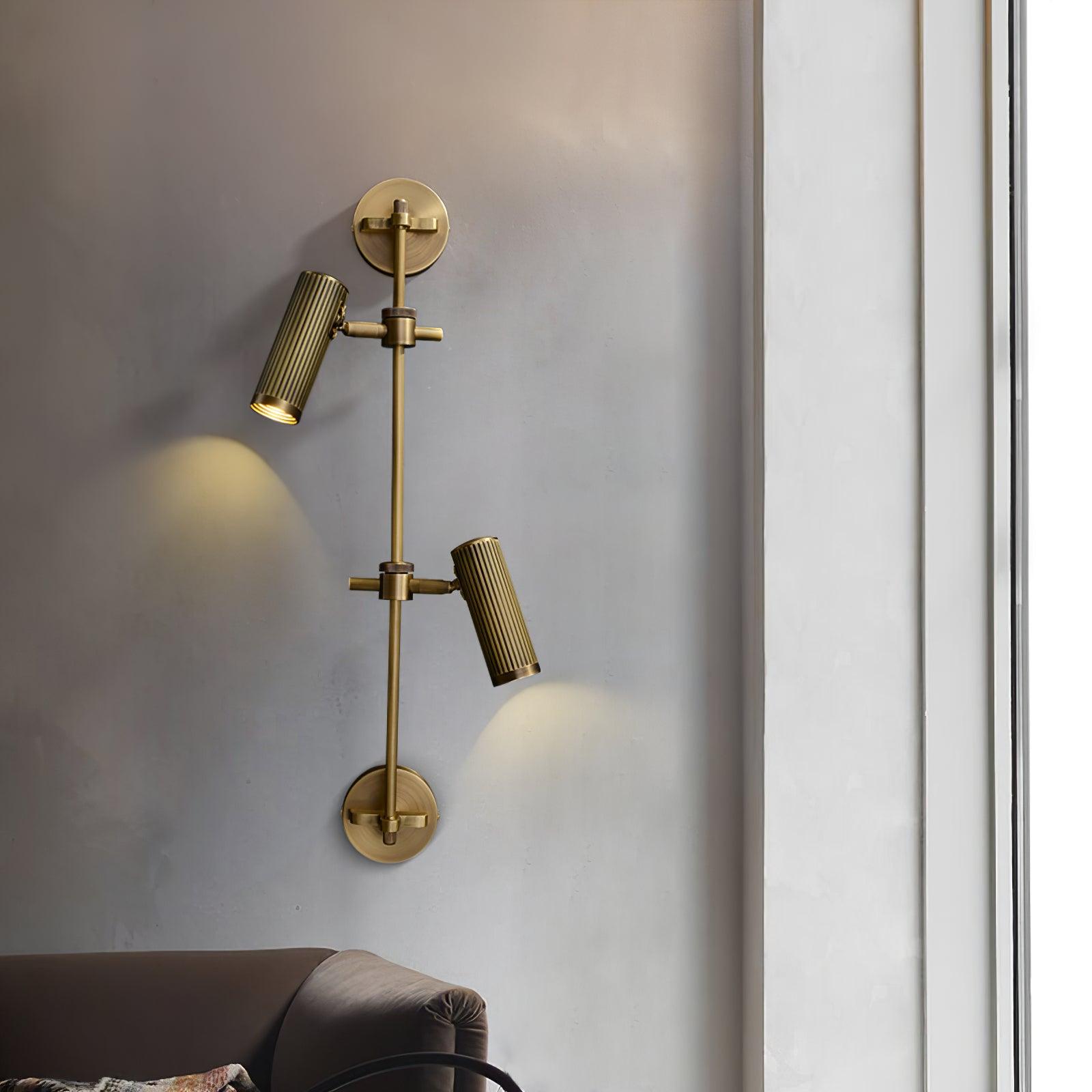 Spot Rail Wall Light, Bedroom Wall Sconce, detail 3