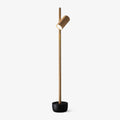 Spotlight Wood Floor Light, Floor Lamp, Metal, Dia 20cm x H 131cm