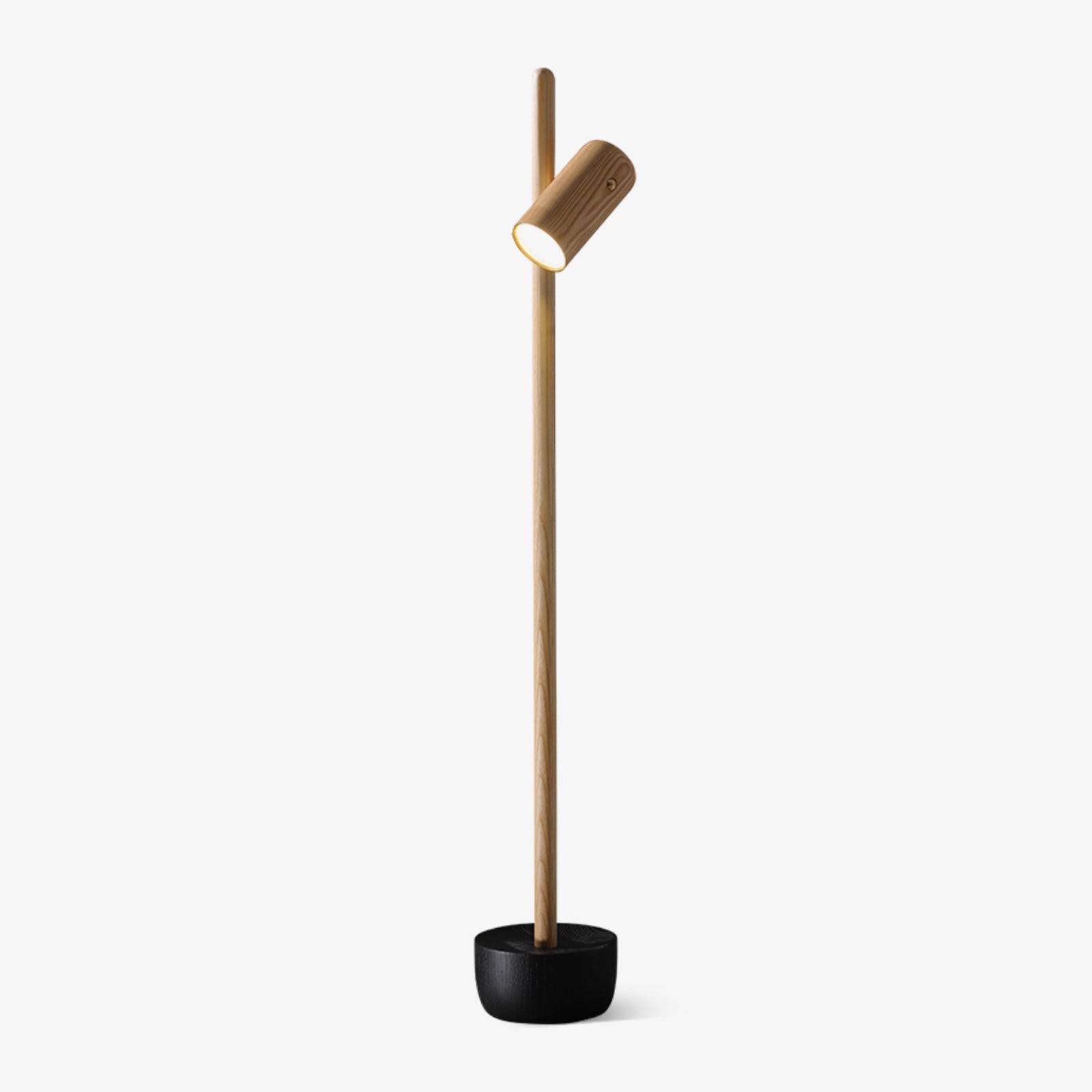 Spotlight Wood Floor Light, Floor Lamp, Metal, Dia 20cm x H 131cm