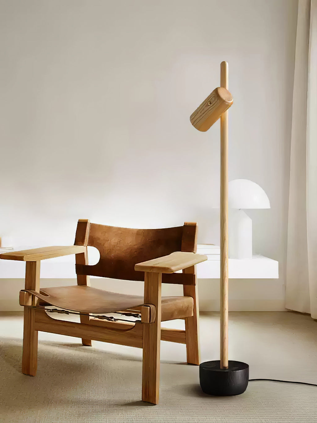 Spotlight Wood Floor Light, Floor Lamp, detail 16