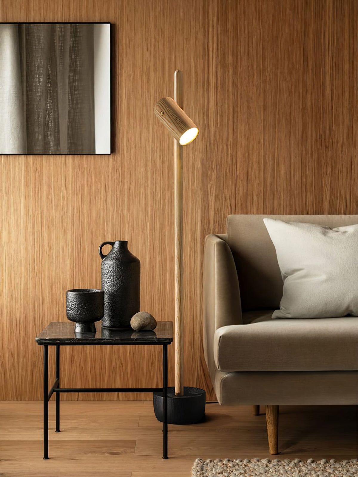 Spotlight Wood Floor Light, Floor Lamp, detail 17