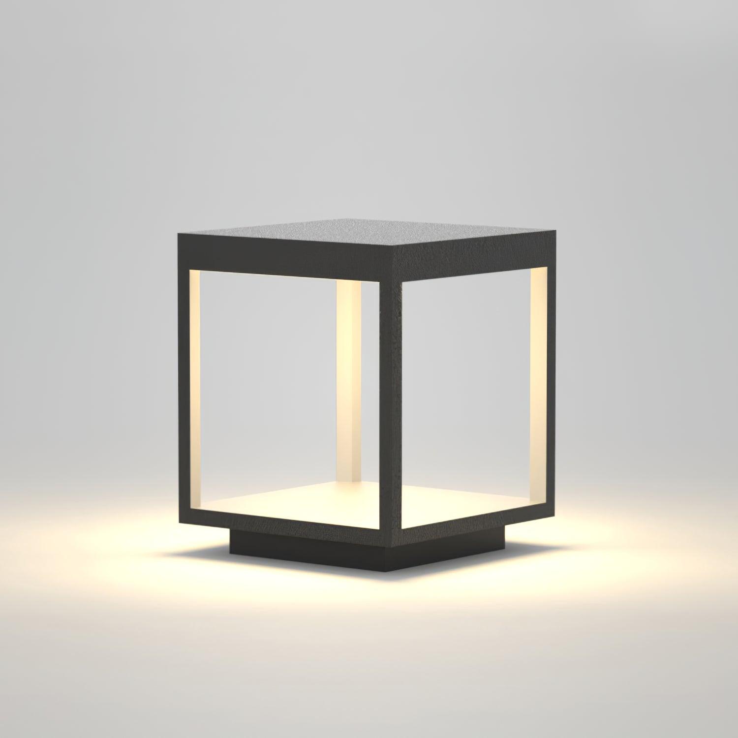 Square Frame Post Exterior Light, Outdoor Wall Light, detail 13