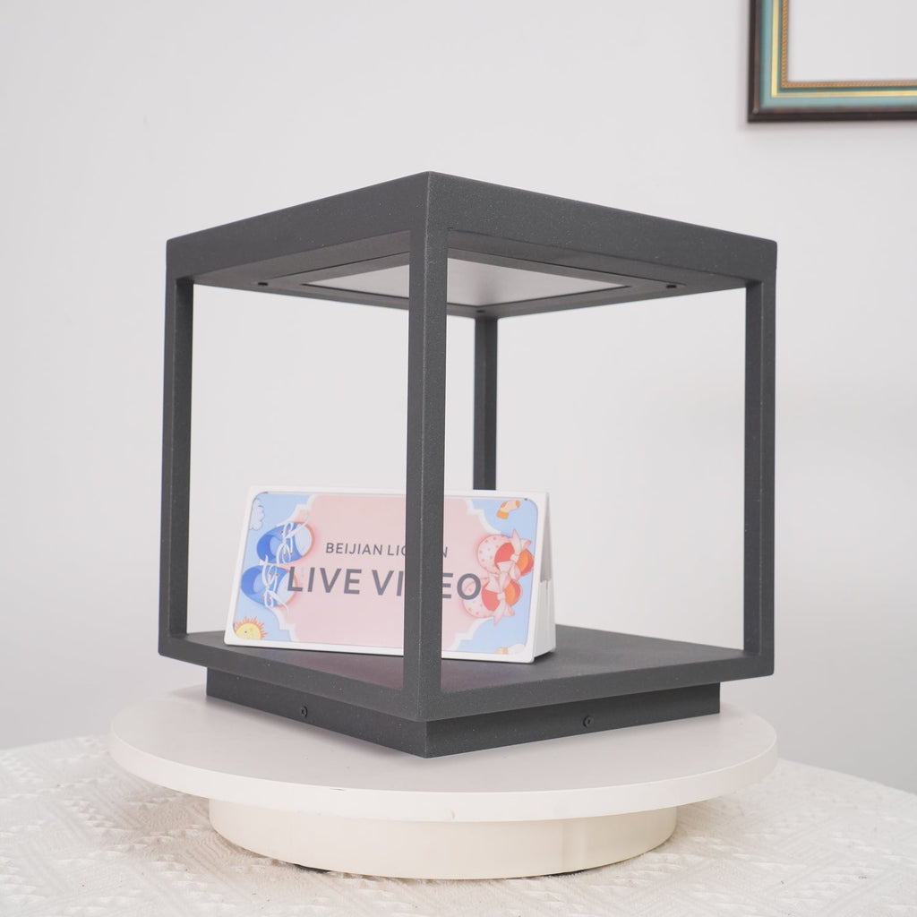 Square Frame Post Exterior Light, Outdoor Wall Light, detail 24