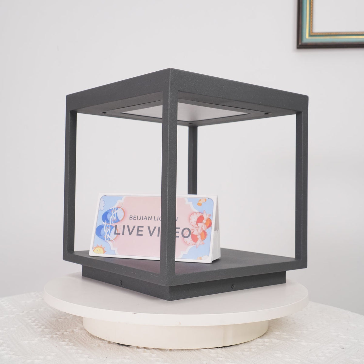 Square Frame Post Exterior Light, Outdoor Wall Light, detail 24