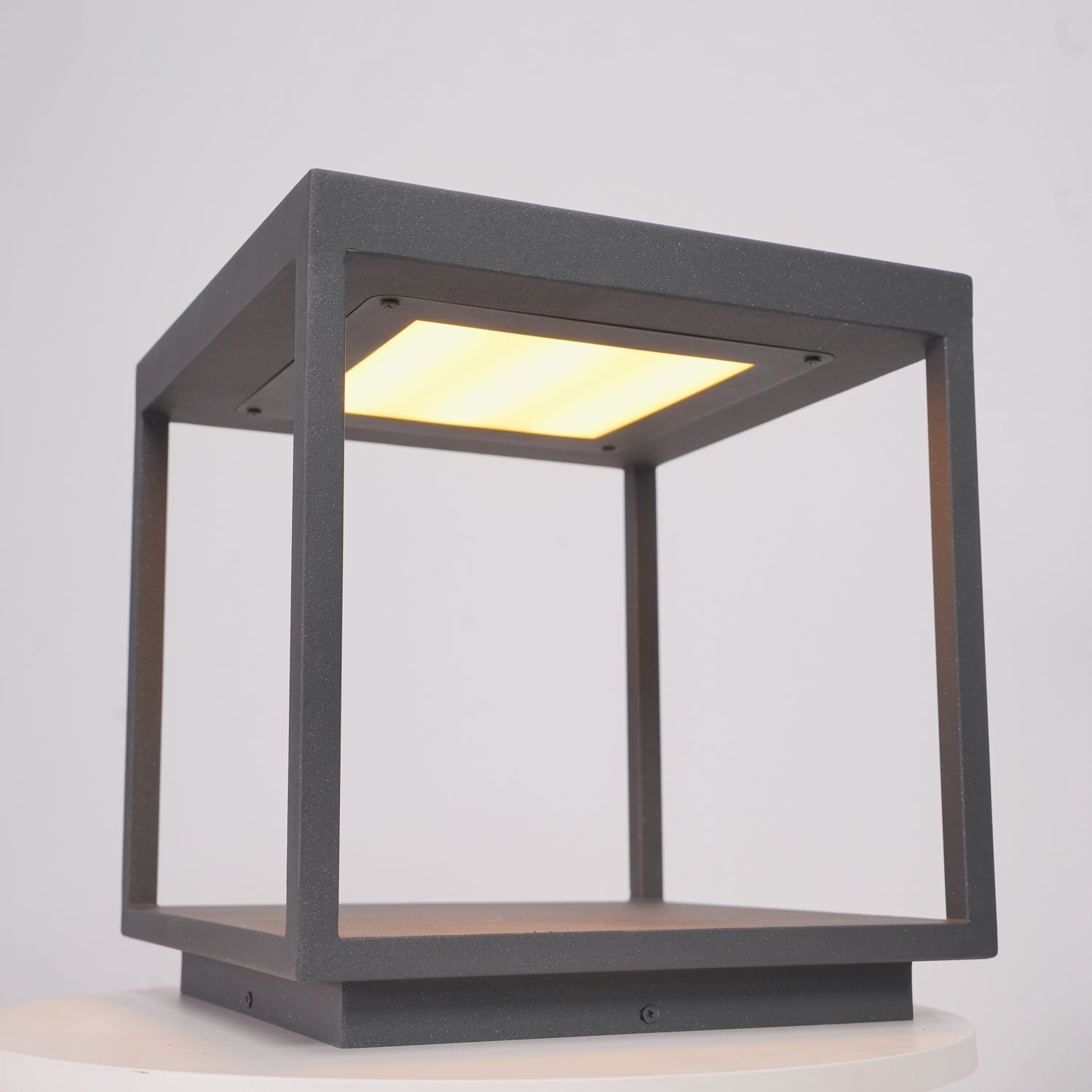 Square Frame Post Exterior Light, Outdoor Wall Light, detail 21
