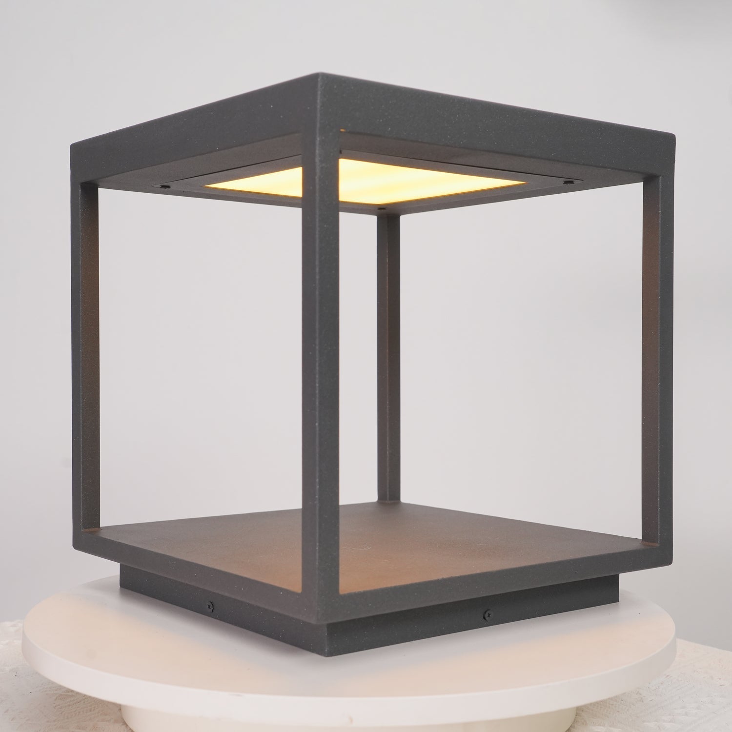 Square Frame Post Exterior Light, Outdoor Wall Light, detail 28