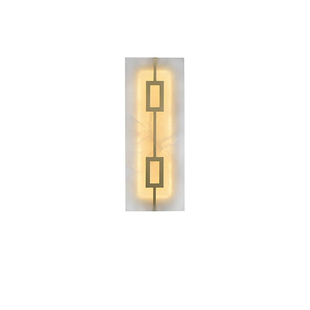 Square Marble Wall Light, Bedroom Wall Sconce, detail 10