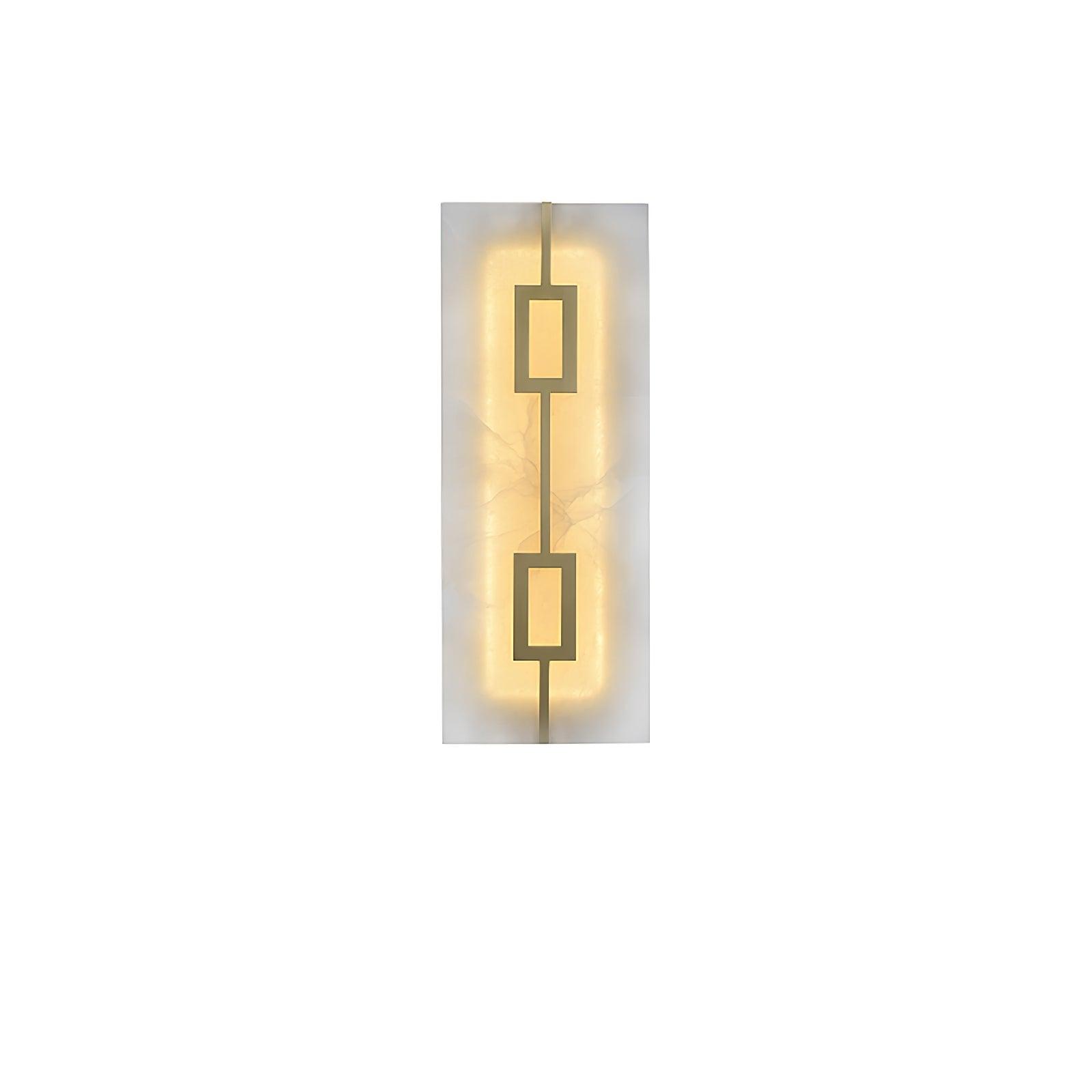 Square Marble Wall Light, Bedroom Wall Sconce, detail 10