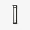 Square Exterior Wall Light, Outdoor Wall Light, Stainless Steel, L 4.7″ x W 6.3″ x H 19.7″