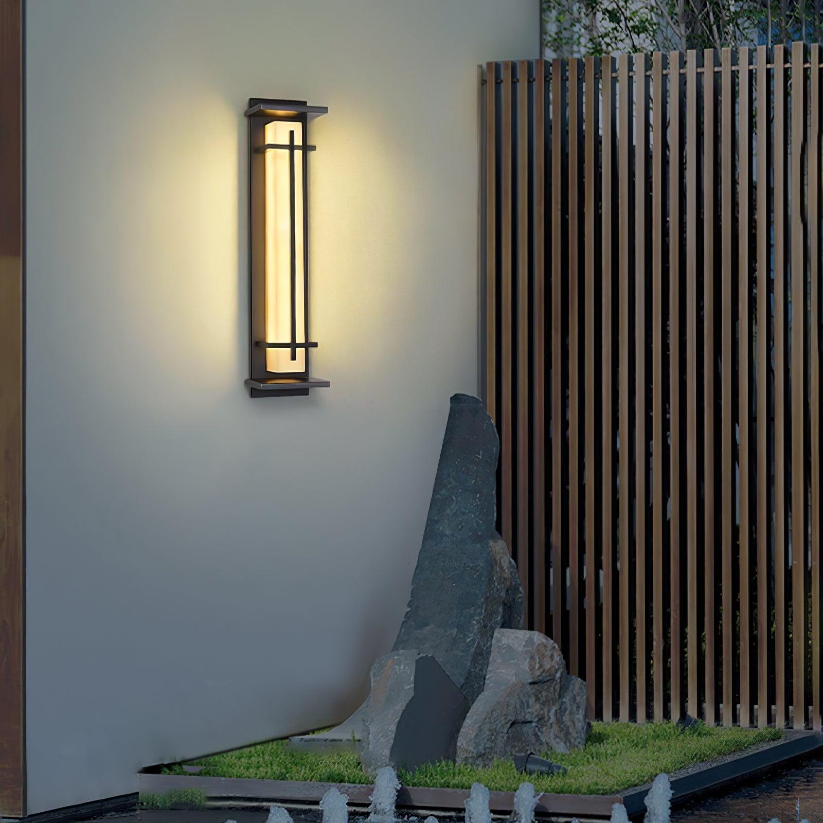 Square Exterior Sconce Wall Light, Outdoor Wall Light, detail 19