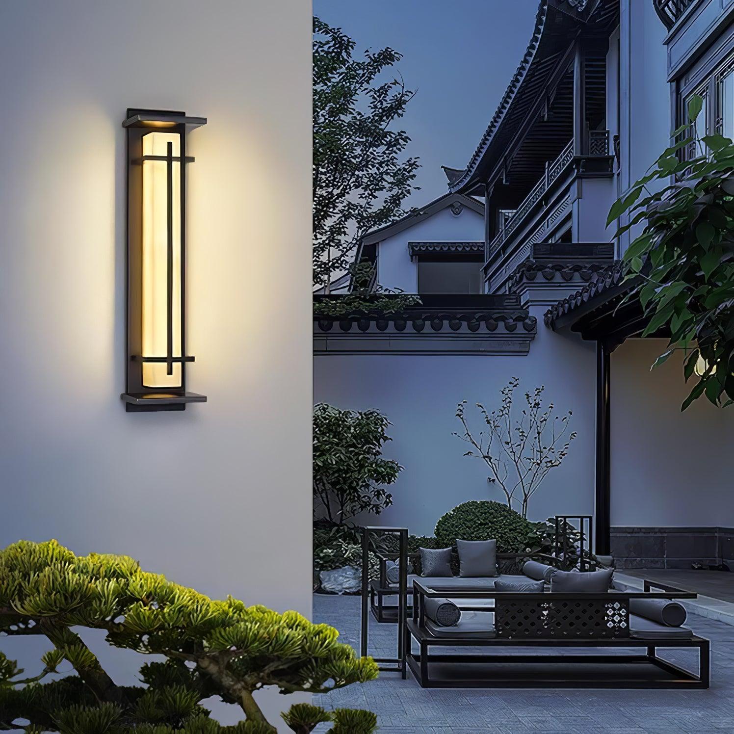 Square Exterior Sconce Wall Light, Outdoor Wall Light, detail 21