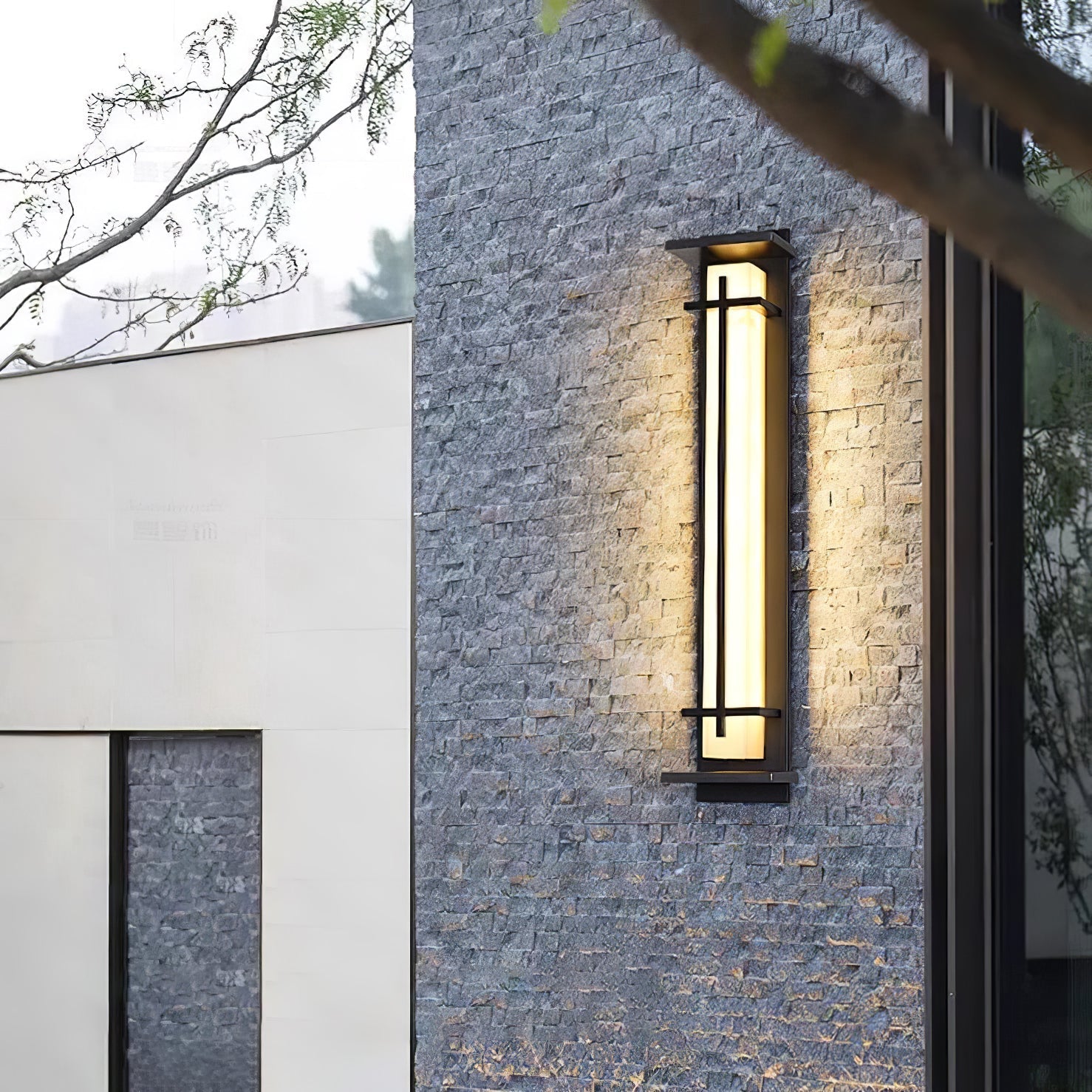 Square Exterior Sconce Wall Light, Outdoor Wall Light, detail 23