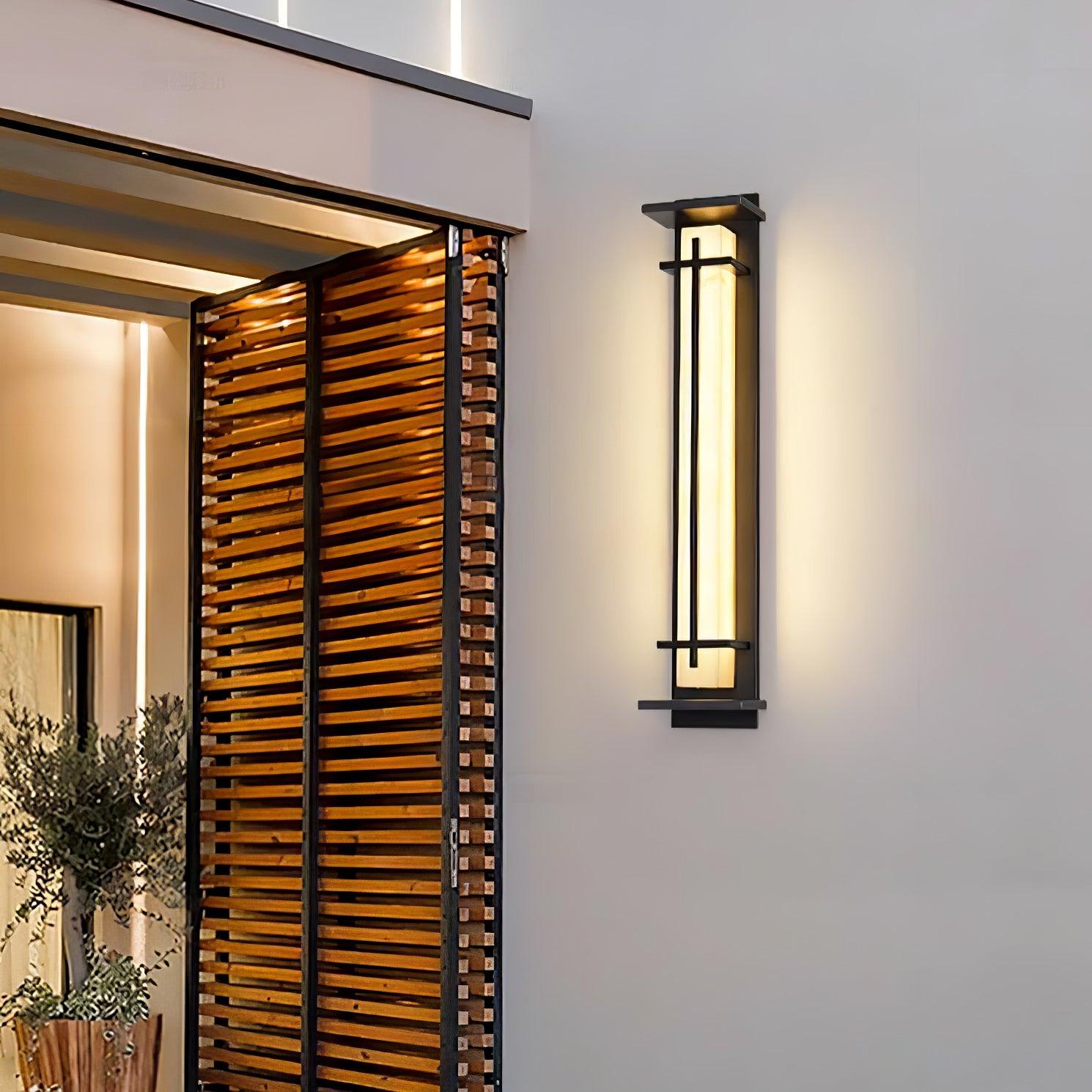 Square Exterior Sconce Wall Light, Outdoor Wall Light, detail 4