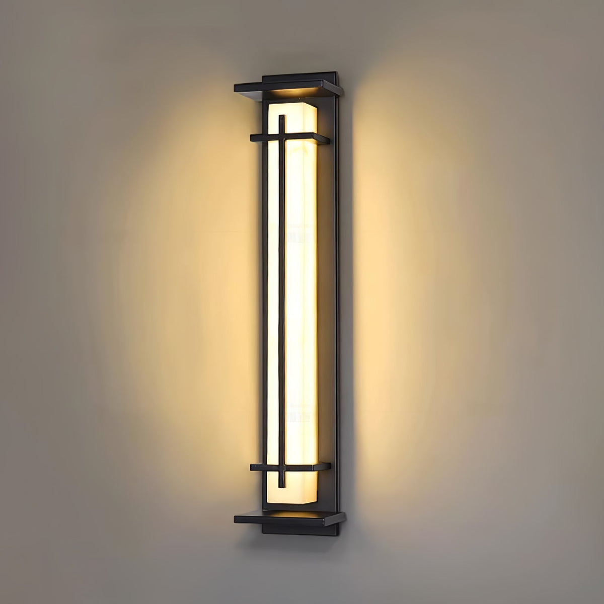 Square Exterior Sconce Wall Light, Outdoor Wall Light, detail 26