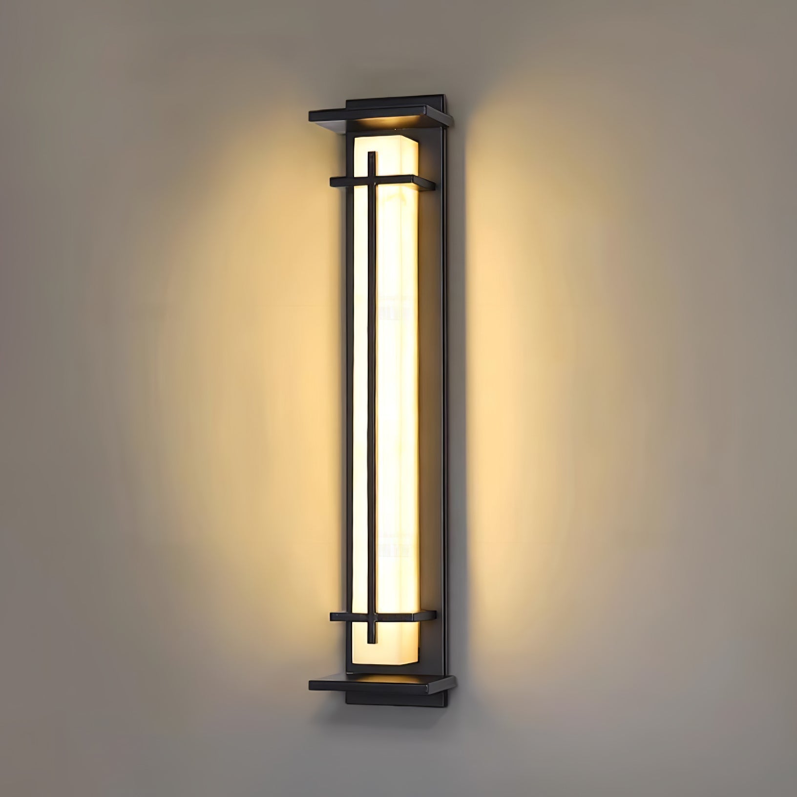 Square Exterior Sconce Wall Light, Outdoor Wall Light, detail 26