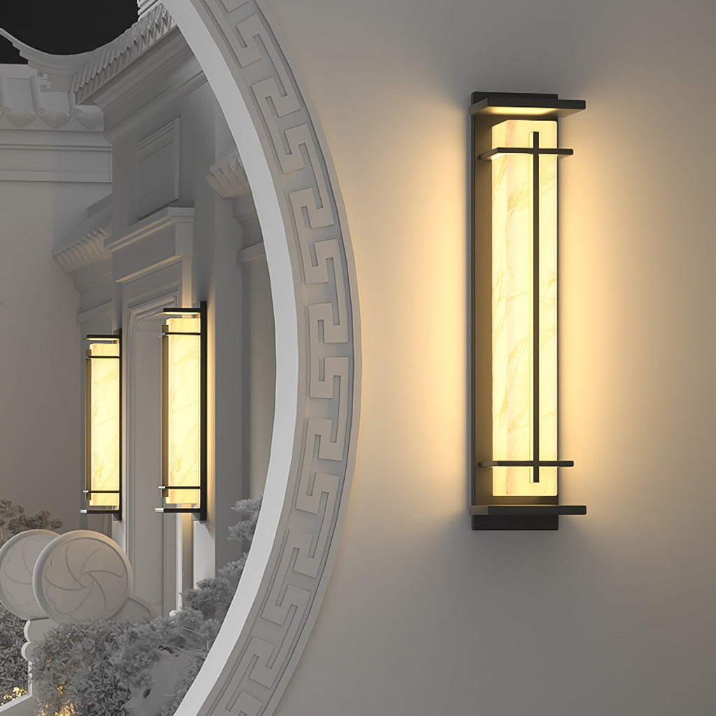 Square Exterior Sconce Wall Light, Outdoor Wall Light, detail 33