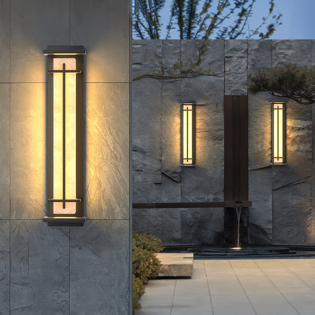 Square Exterior Sconce Wall Light, Outdoor Wall Light, detail 5