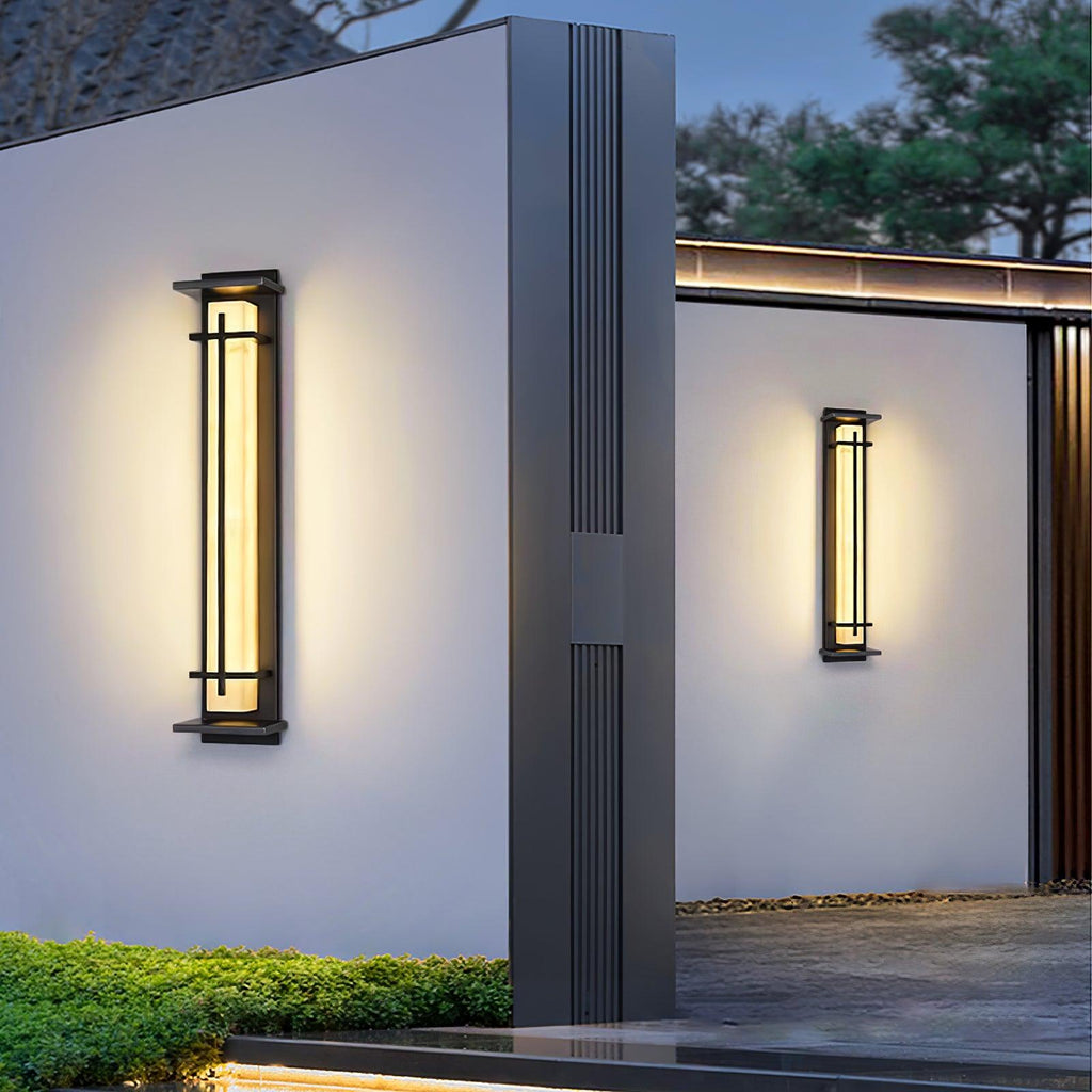 Square Exterior Sconce Wall Light, Outdoor Wall Light, detail 6