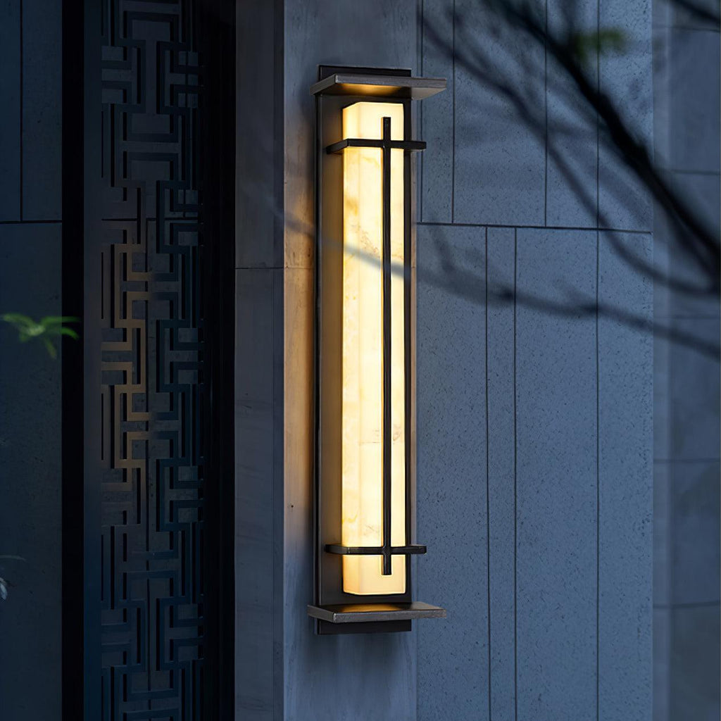 Square Exterior Sconce Wall Light, Outdoor Wall Light, detail 3