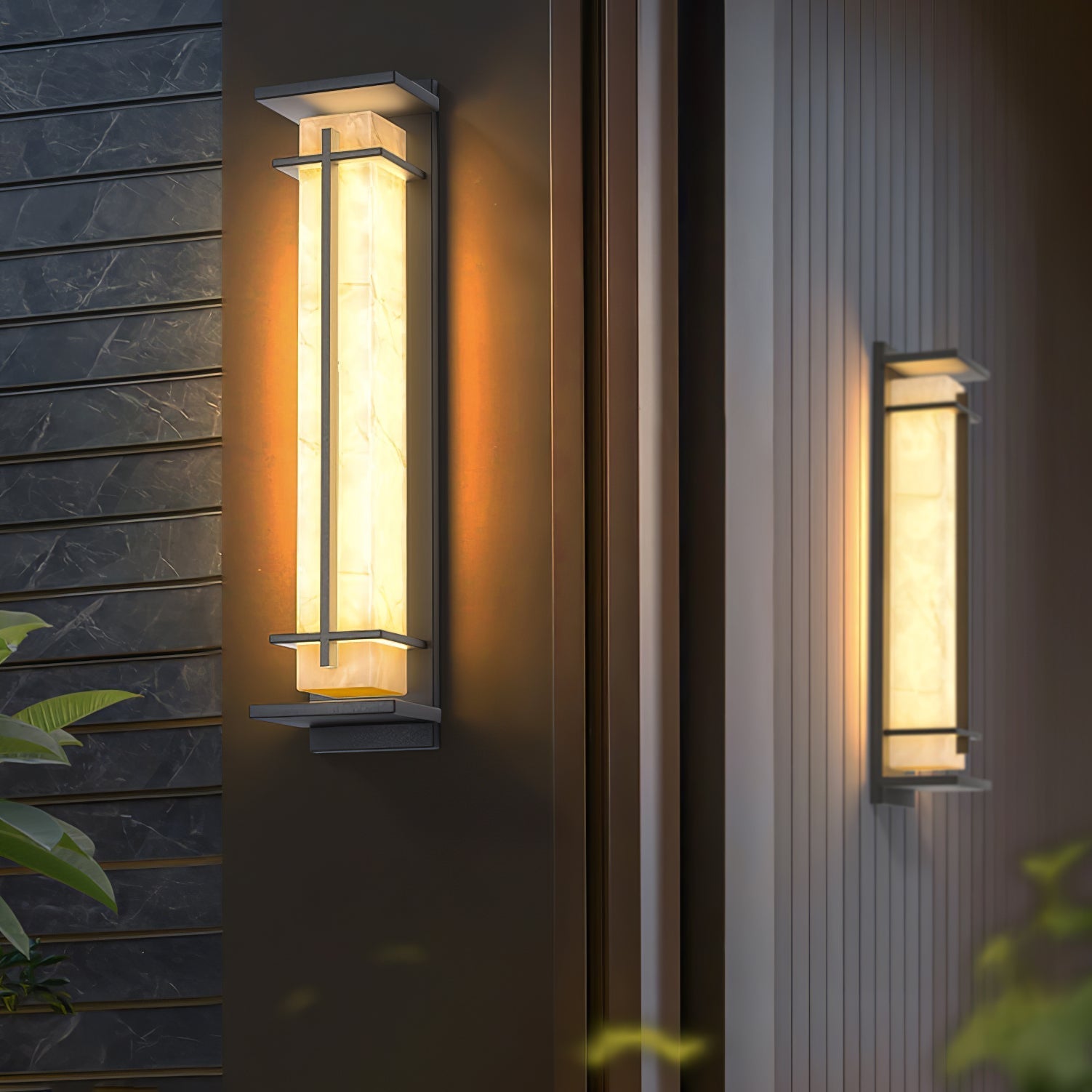 Square Exterior Sconce Wall Light, Outdoor Wall Light, detail 38