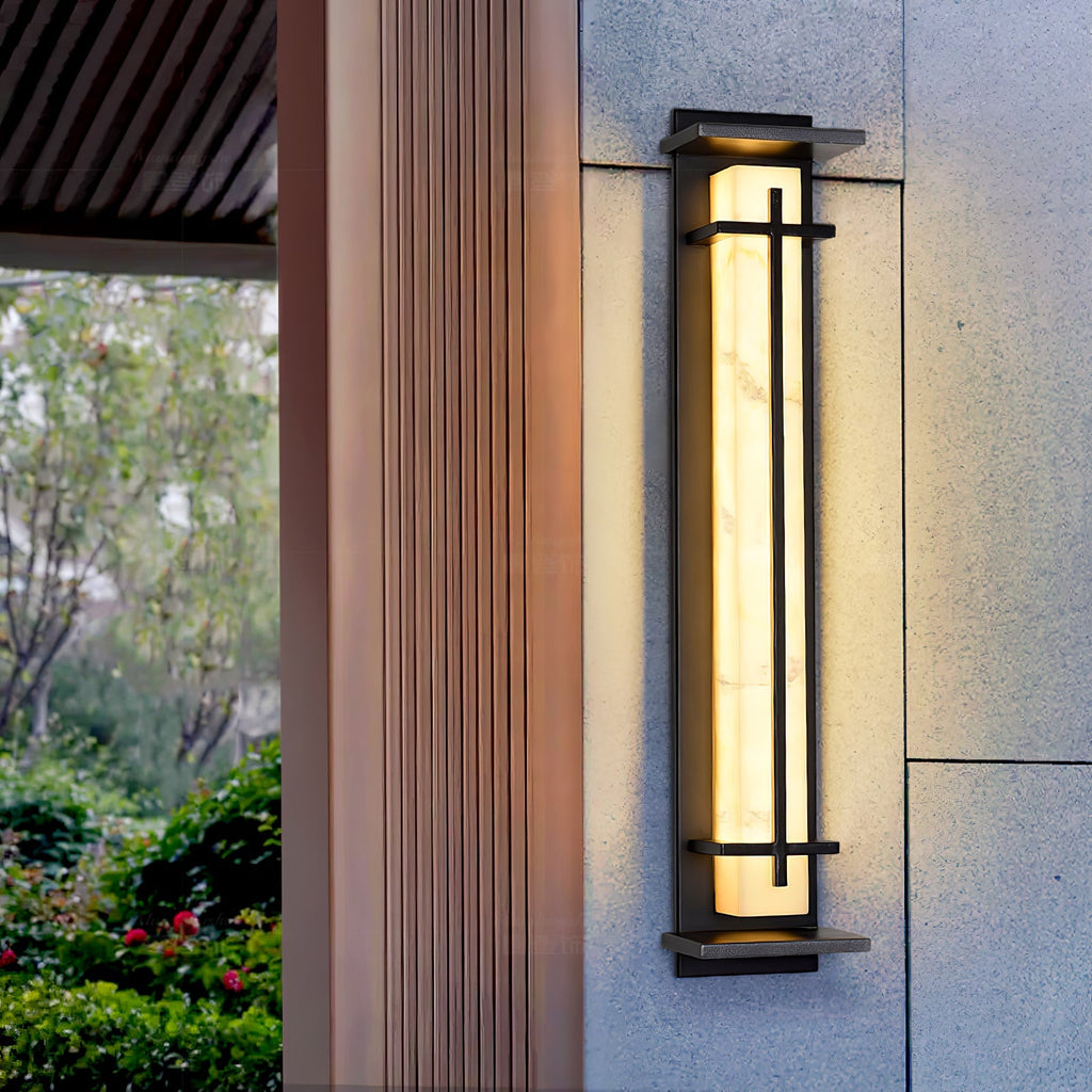 Square Exterior Sconce Wall Light, Outdoor Wall Light, detail 39