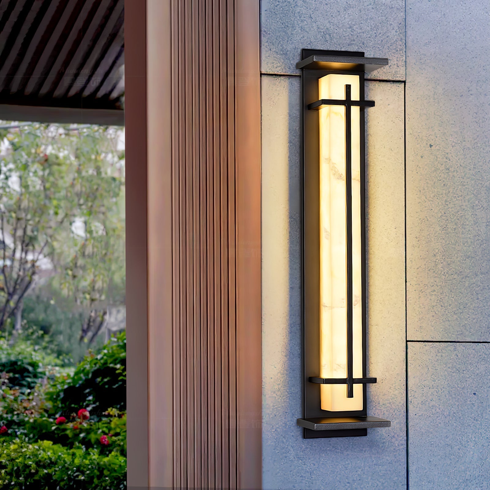 Square Exterior Sconce Wall Light, Outdoor Wall Light, detail 39