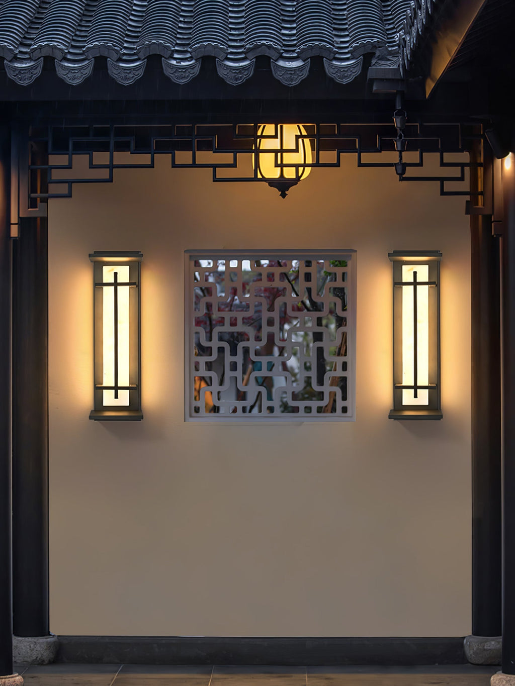 Square Exterior Sconce Wall Light, Outdoor Wall Light, detail 40