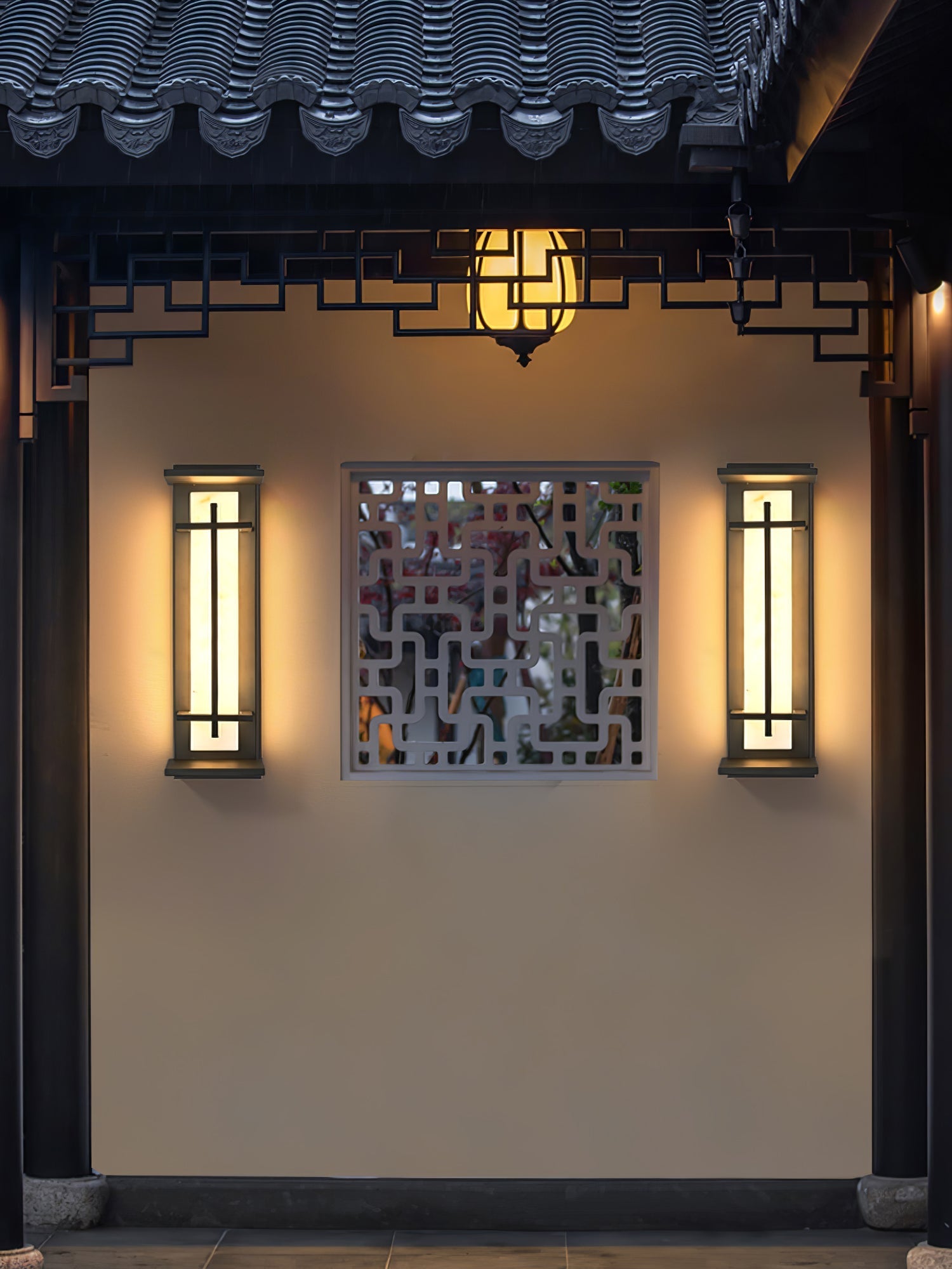 Square Exterior Sconce Wall Light, Outdoor Wall Light, detail 40