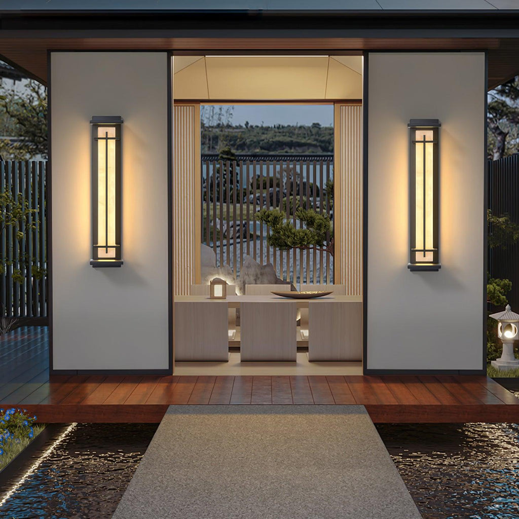 Square Exterior Sconce Wall Light, Outdoor Wall Light, detail 8