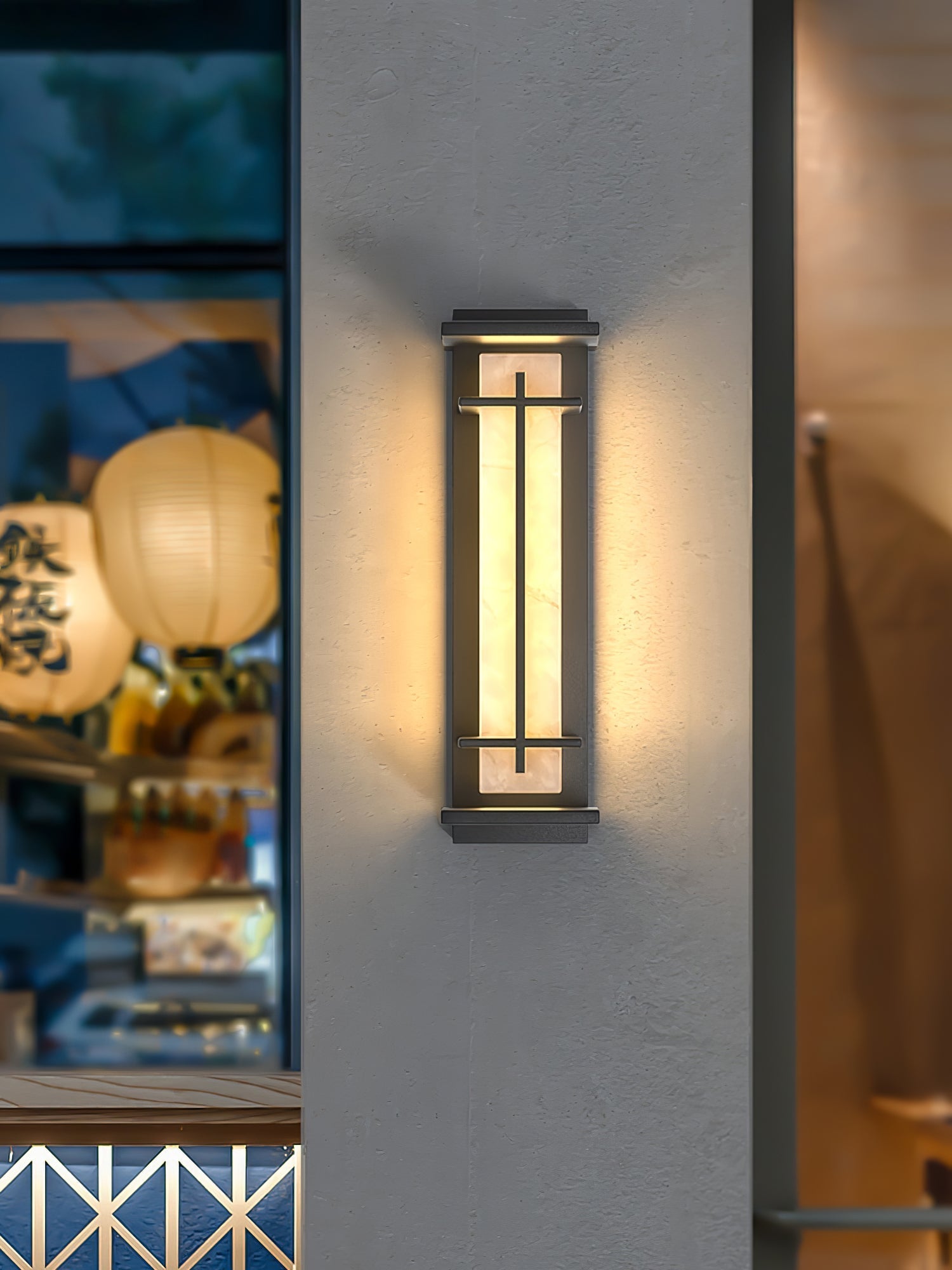 Square Exterior Sconce Wall Light, Outdoor Wall Light, detail 42
