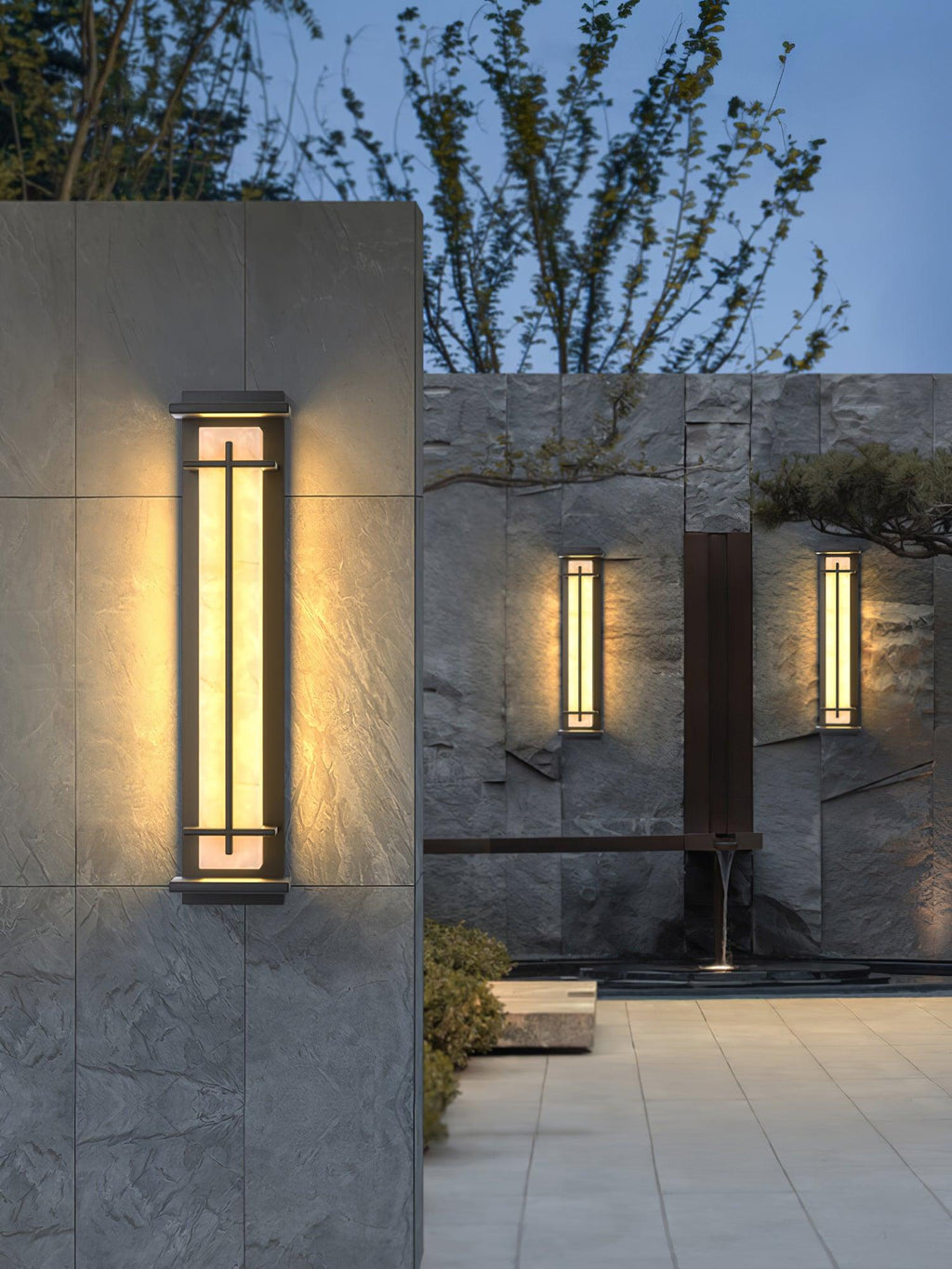Square Exterior Sconce Wall Light, Outdoor Wall Light, detail 7