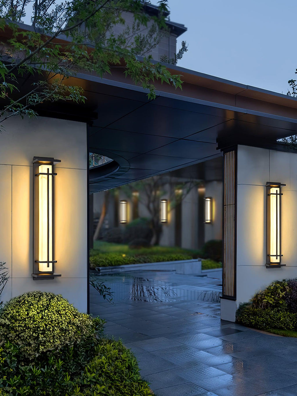 Square Exterior Sconce Wall Light, Outdoor Wall Light, detail 13