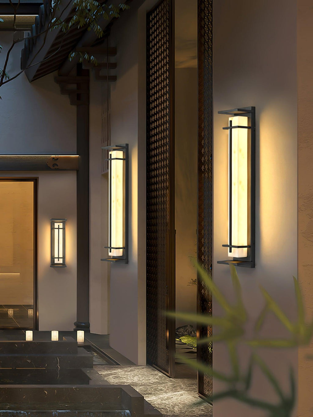 Square Exterior Sconce Wall Light, Outdoor Wall Light, detail 15