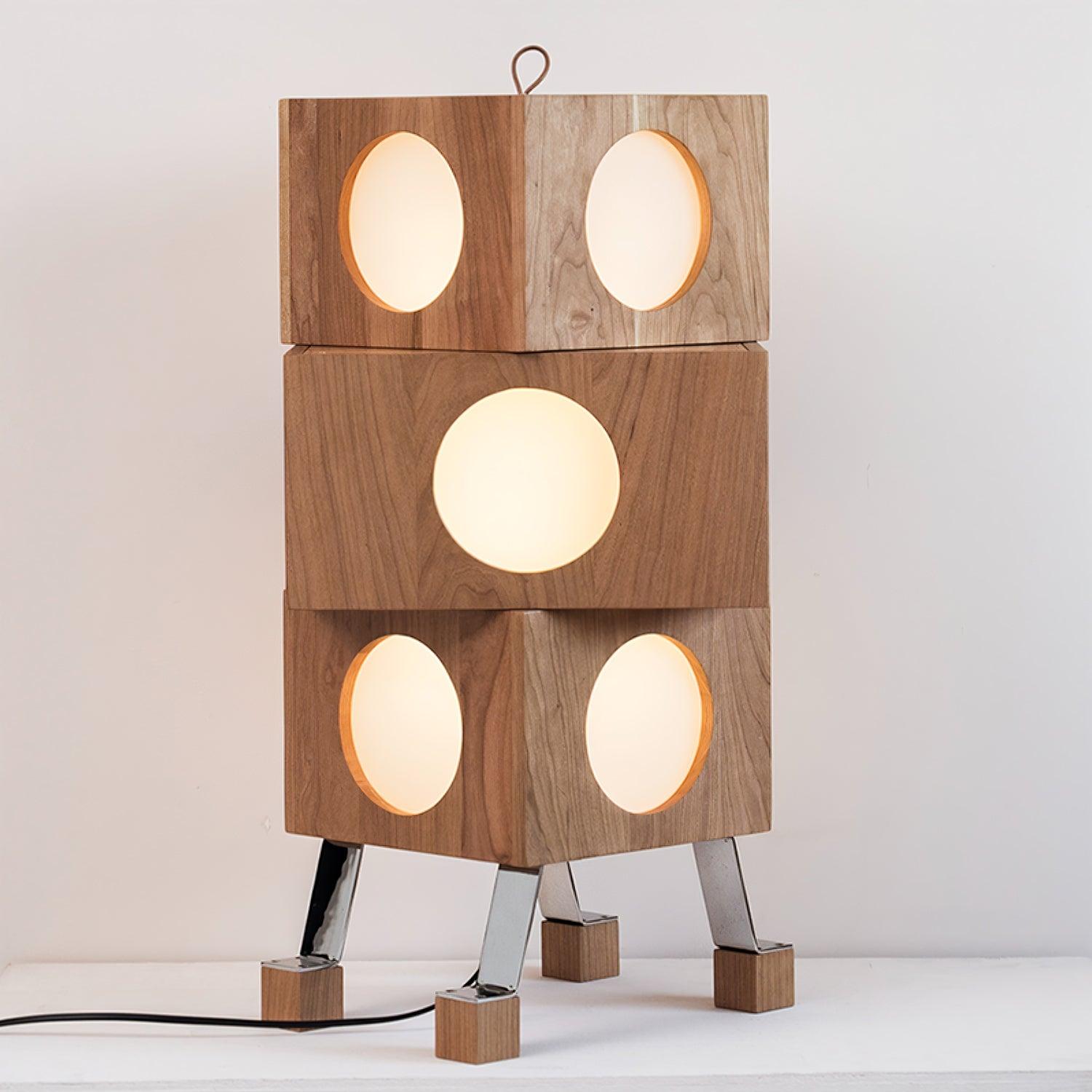 Square Robot Floor Light, Floor Lamp, detail 5