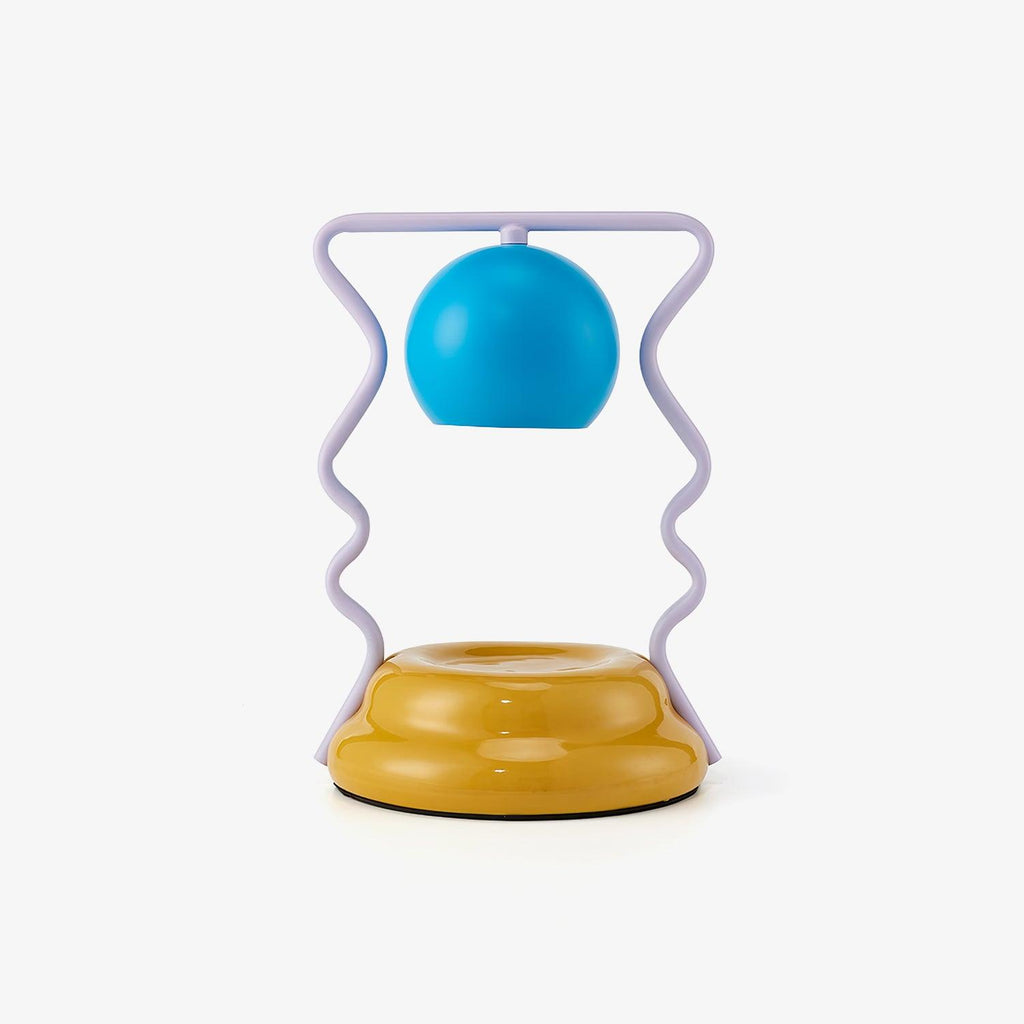 Squiggle Bright Table Light, Bedside Table Lamp, Metal, Model C ∅ 7.1″ x H 10.6″