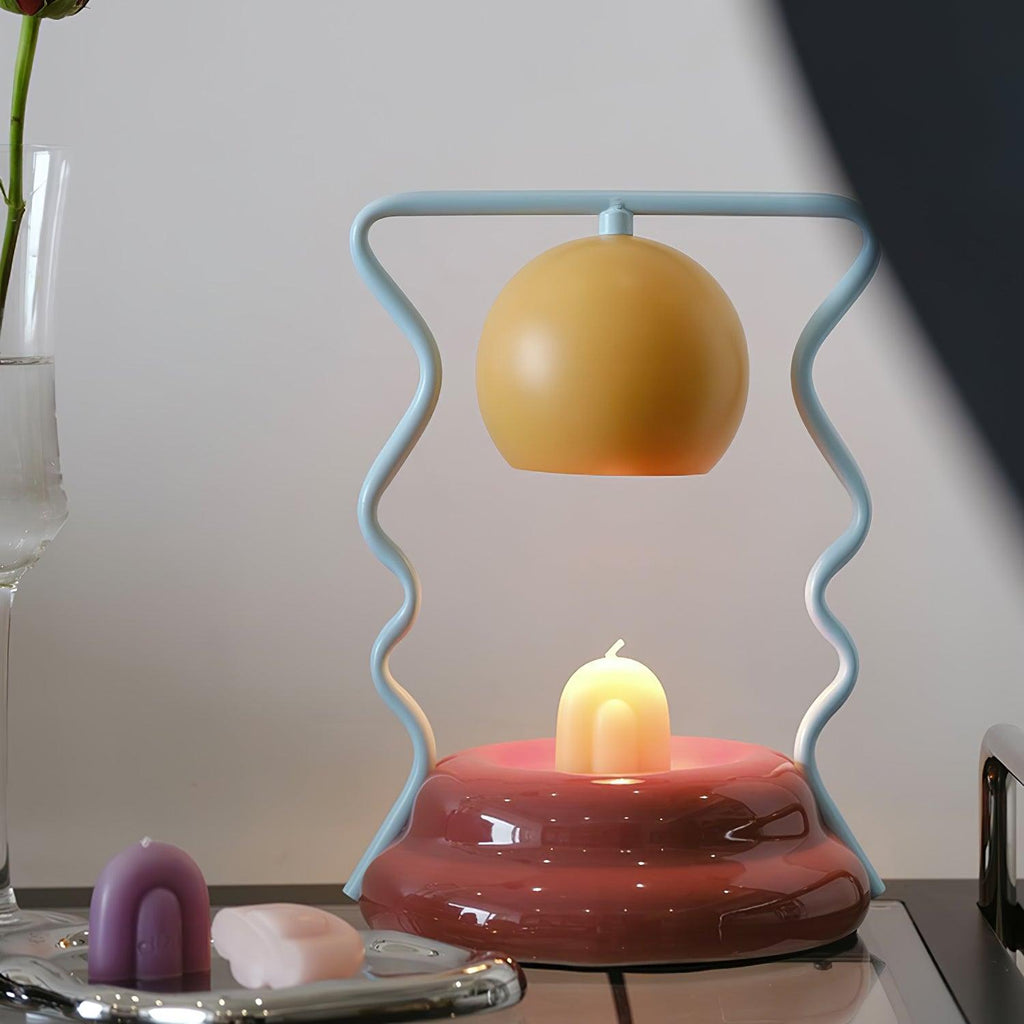 Squiggle Bright Table Light, Bedside Table Lamp, detail 8