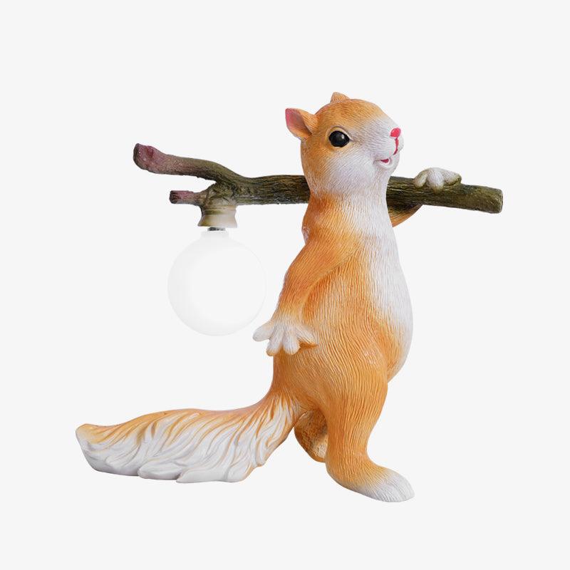 Squirrel Table Light, Bedside Table Lamp, detail 5