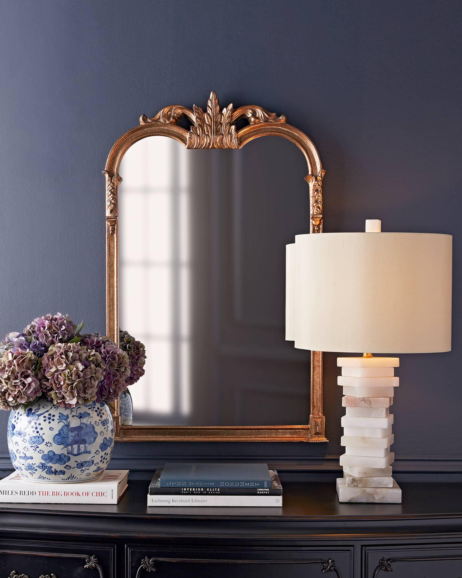 Stacked Alabaster Table Light, Bedside Table Lamp, detail 9