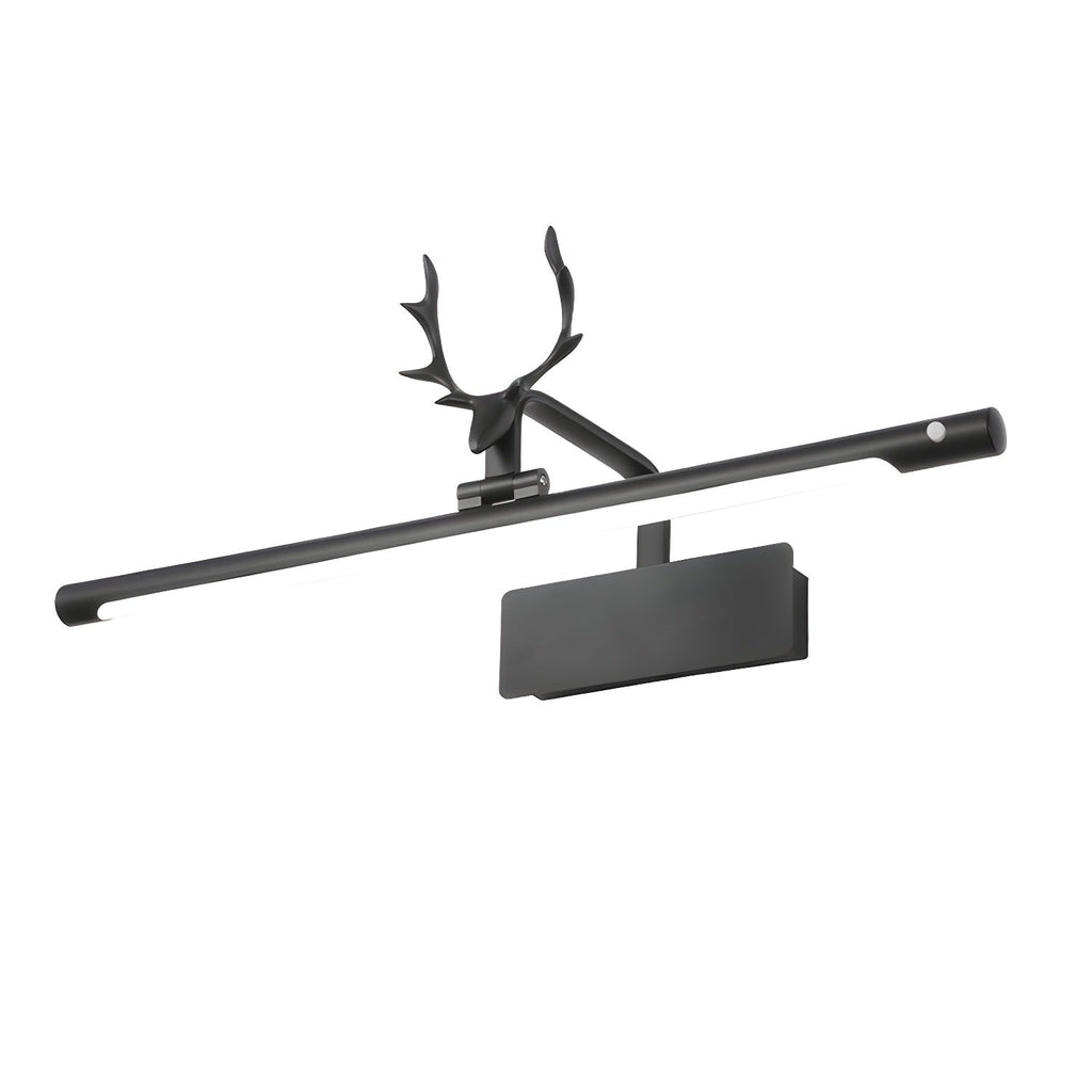 Stag Horn Wall Light, Hardwired Wall Sconce, detail 7