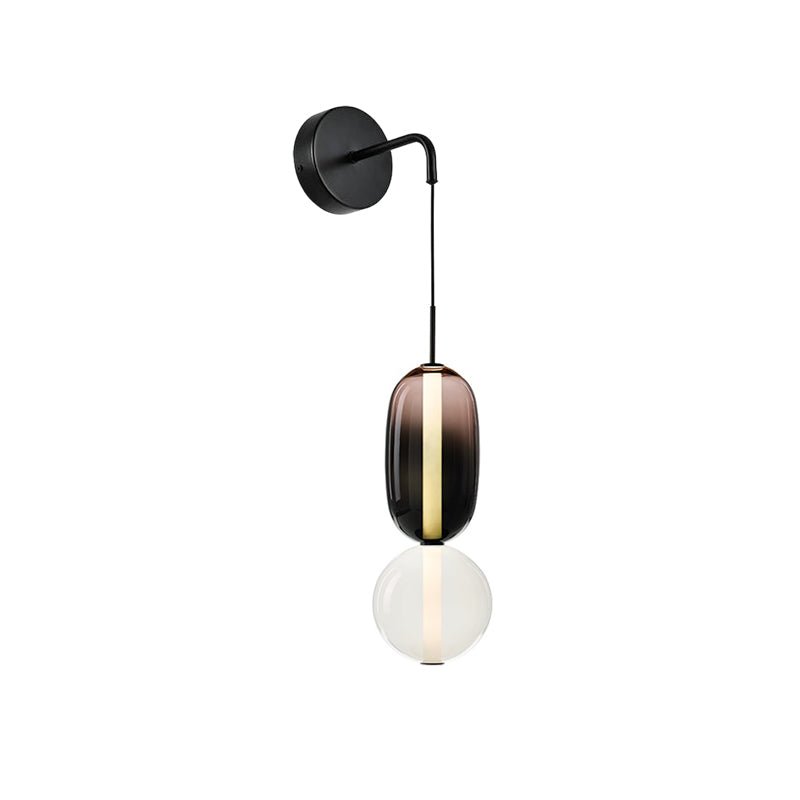 Candied Glass Wall Light, Hardwired Wall Sconce, detail 10