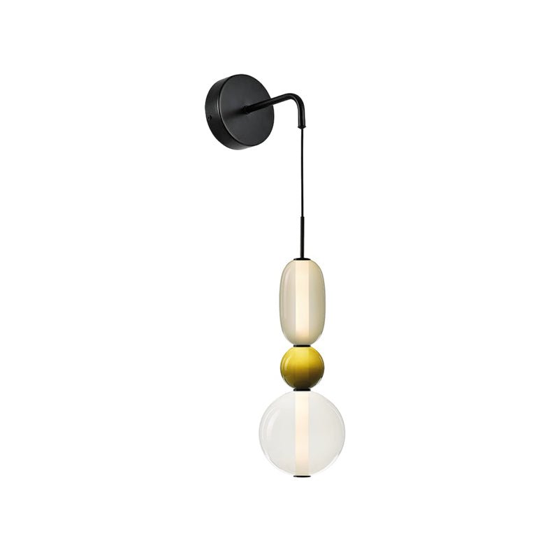 Candied Glass Wall Light, Hardwired Wall Sconce, detail 11
