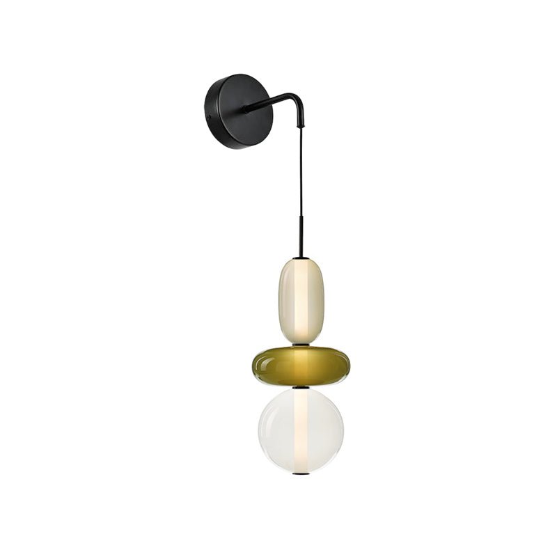 Candied Glass Wall Light, Hardwired Wall Sconce, detail 15