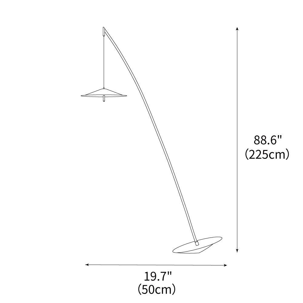 Steadfast Floor Light 19.7", Floor Lamp, detail 3