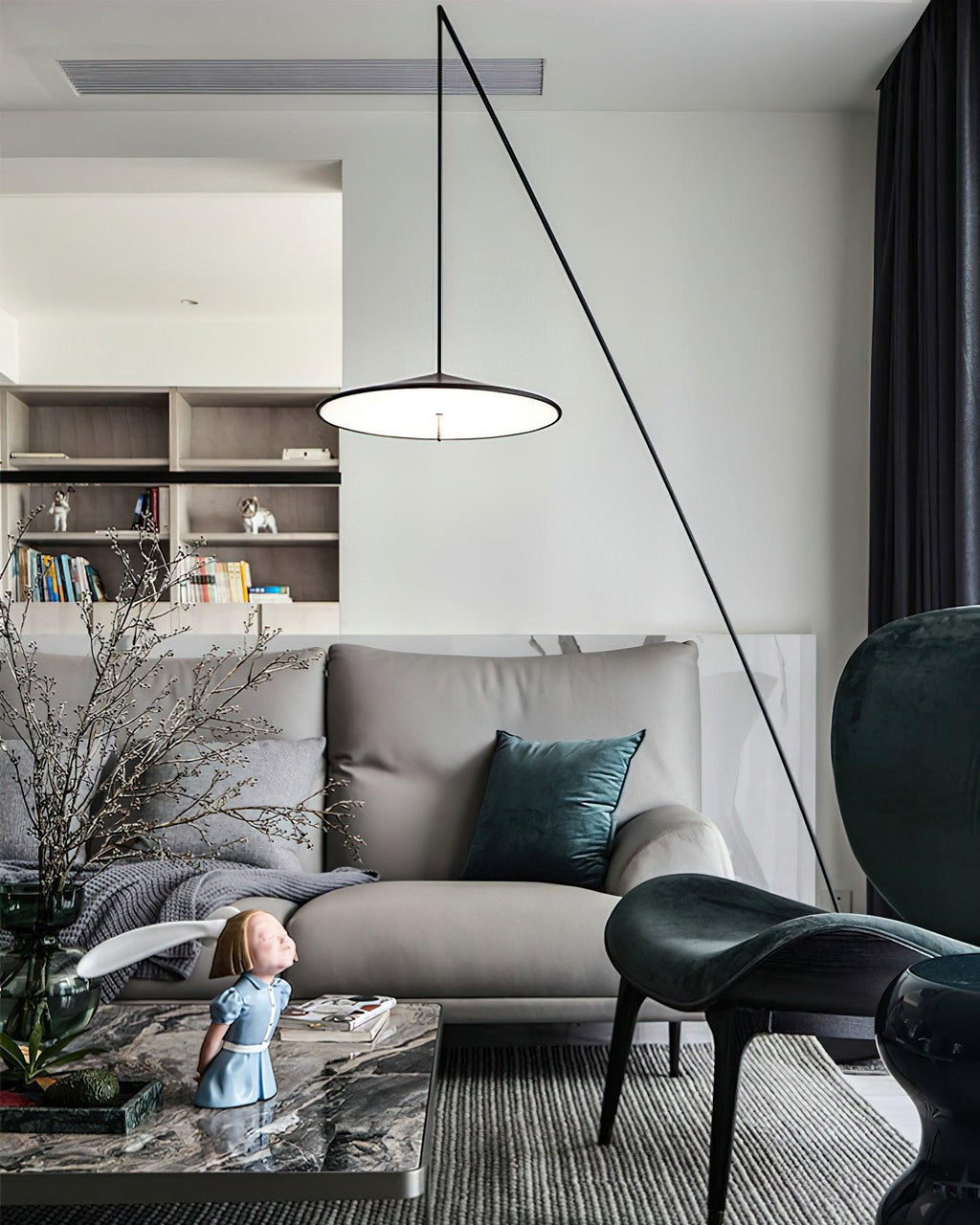 Steadfast Floor Light 19.7", Floor Lamp, detail 8