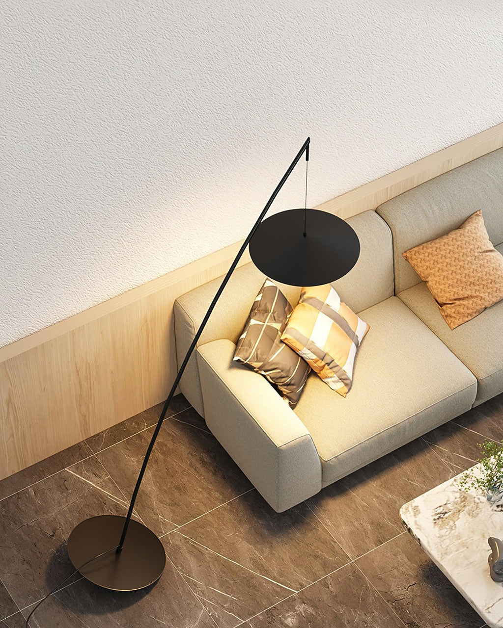 Steadfast Floor Light 19.7", Floor Lamp, detail 12